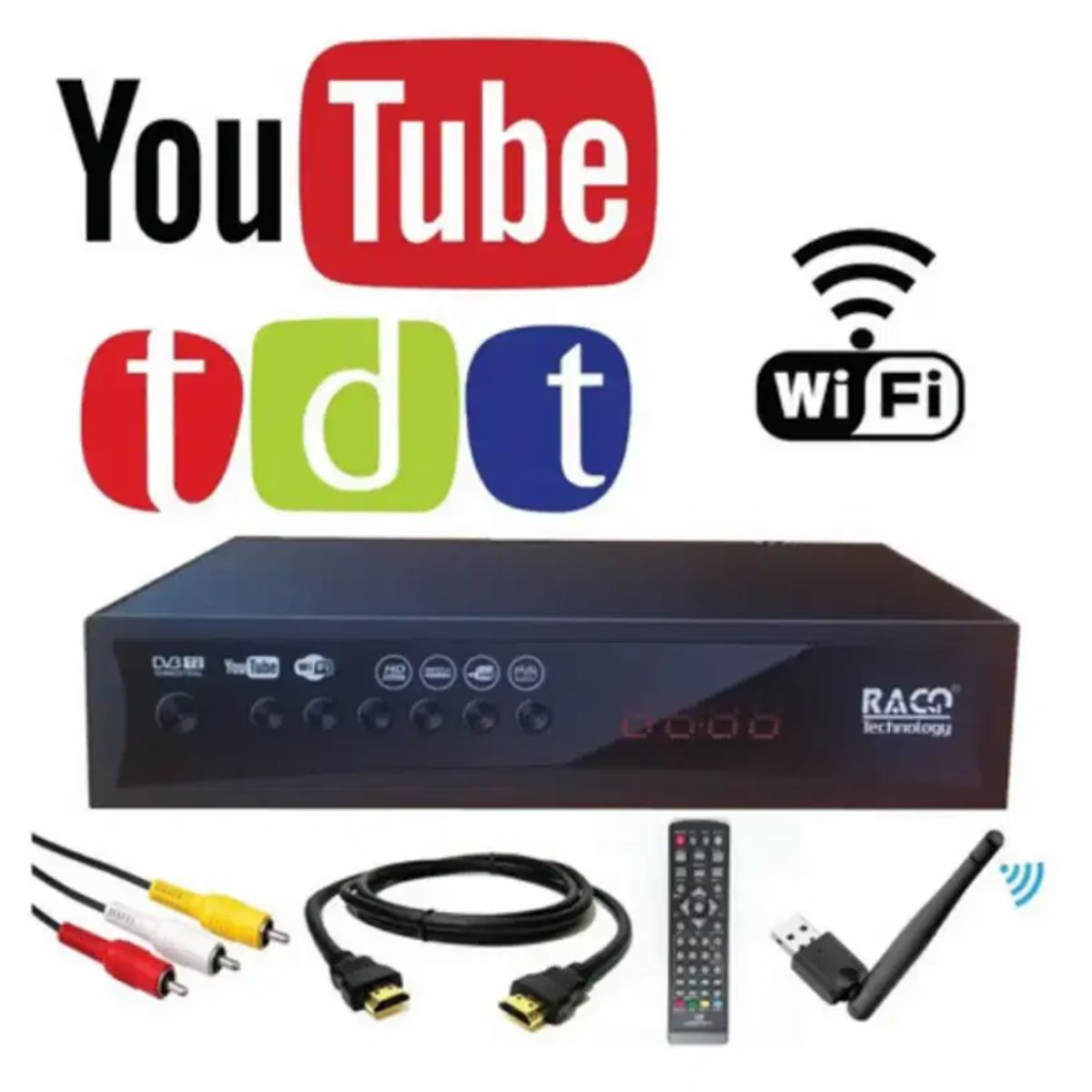 GENERICO - Decodificador TDT y YouTube unicamente