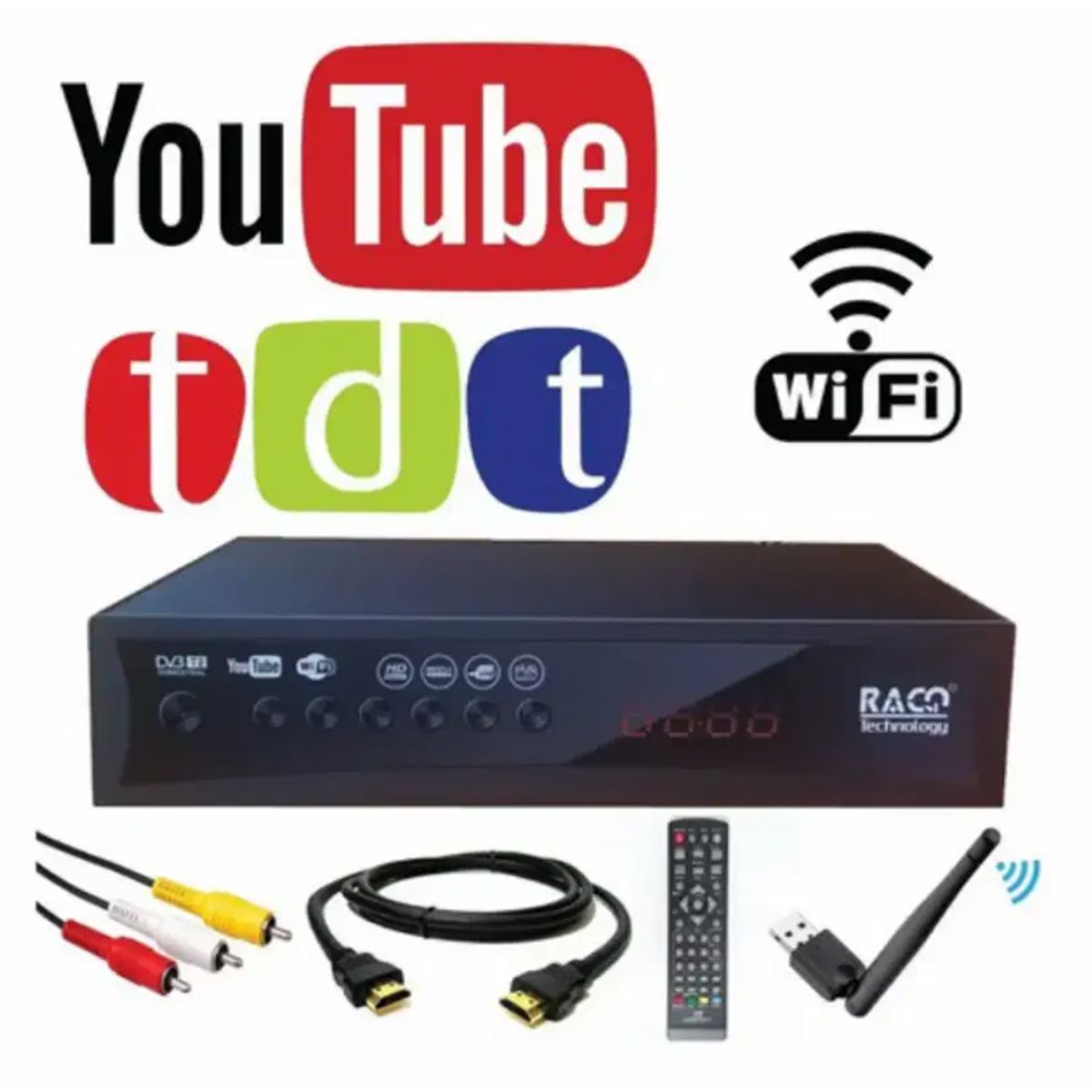 GENERICO - Decodificador TDT y YouTube unicamente