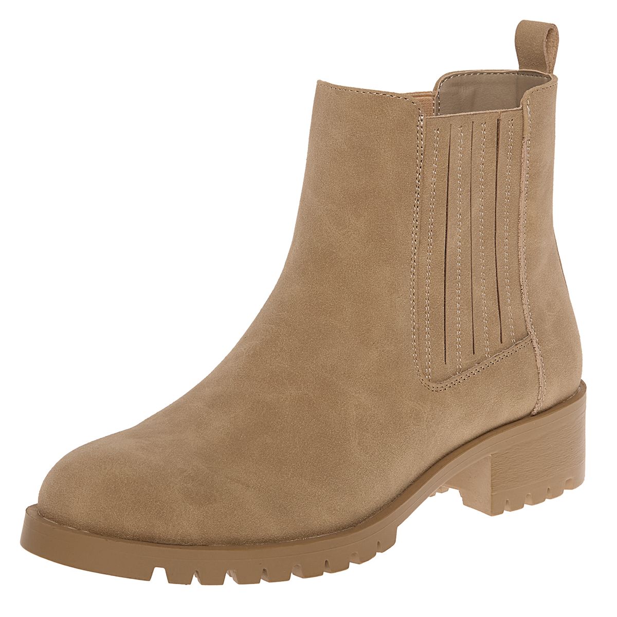 COMFORT PLUS - Botines Chelsea Para Mujer Bronceado Comfort Plus 210212