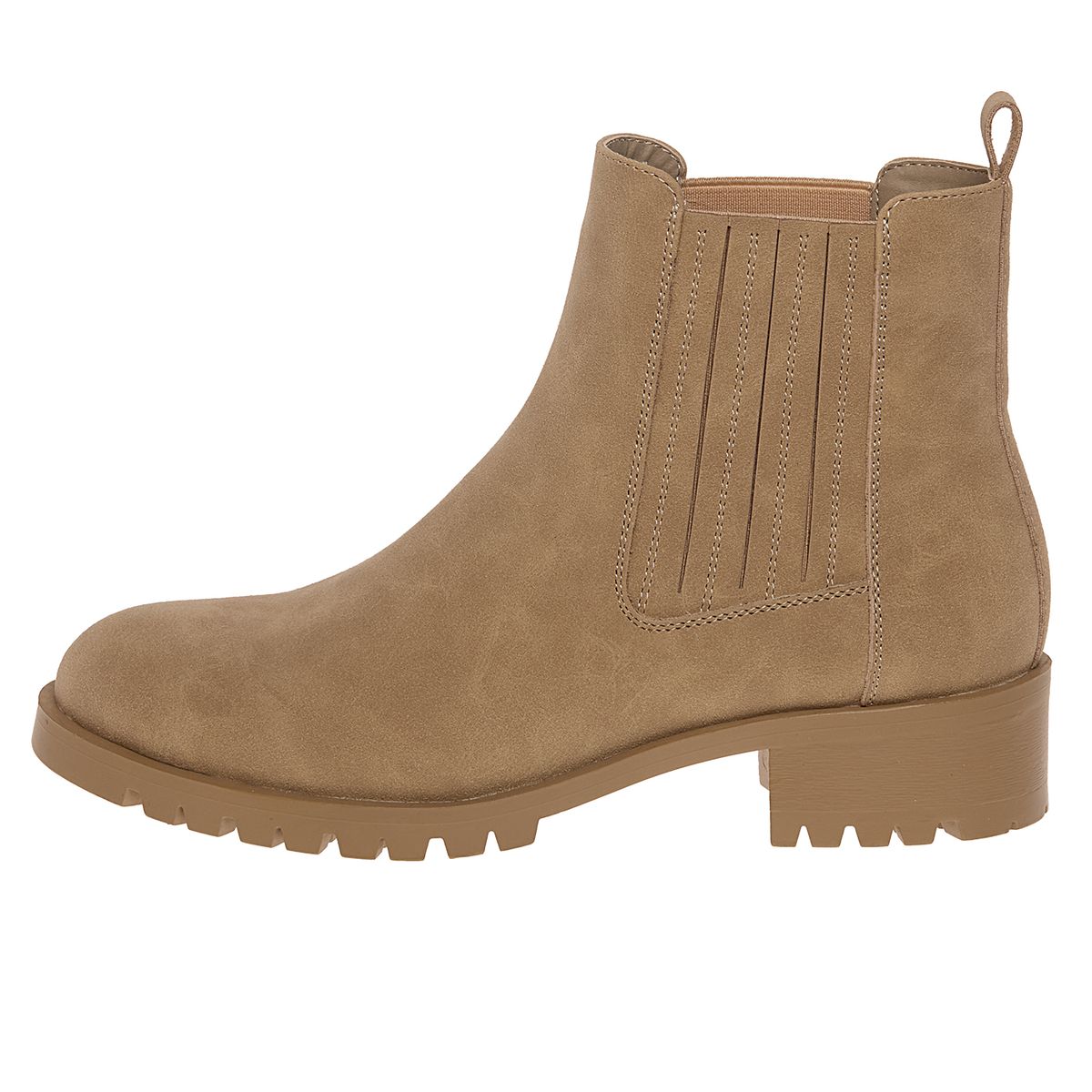 COMFORT PLUS - Botines Chelsea Para Mujer Bronceado Comfort Plus 210212