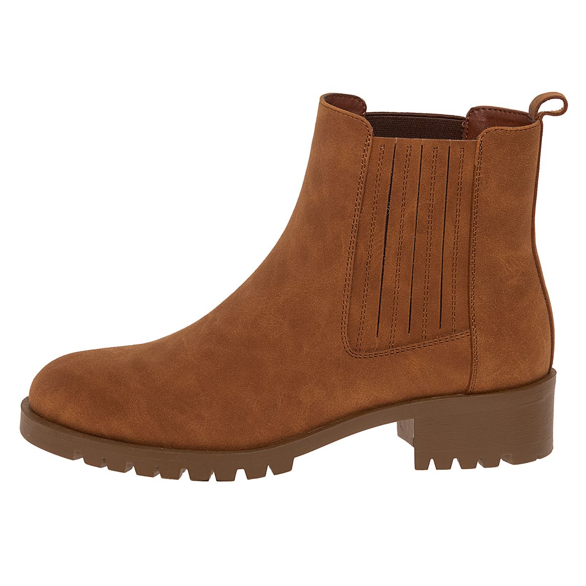 COMFORT PLUS - Botines Chelsea Para Mujer Cogñac Comfort Plus 210213