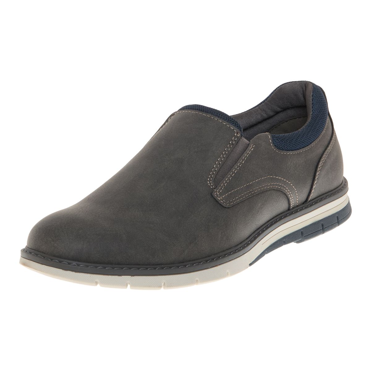 COMFORT PLUS - Zapatos Casuales Fortis Ii Para Hombre Gris Oscuro Comfort Plus 201682