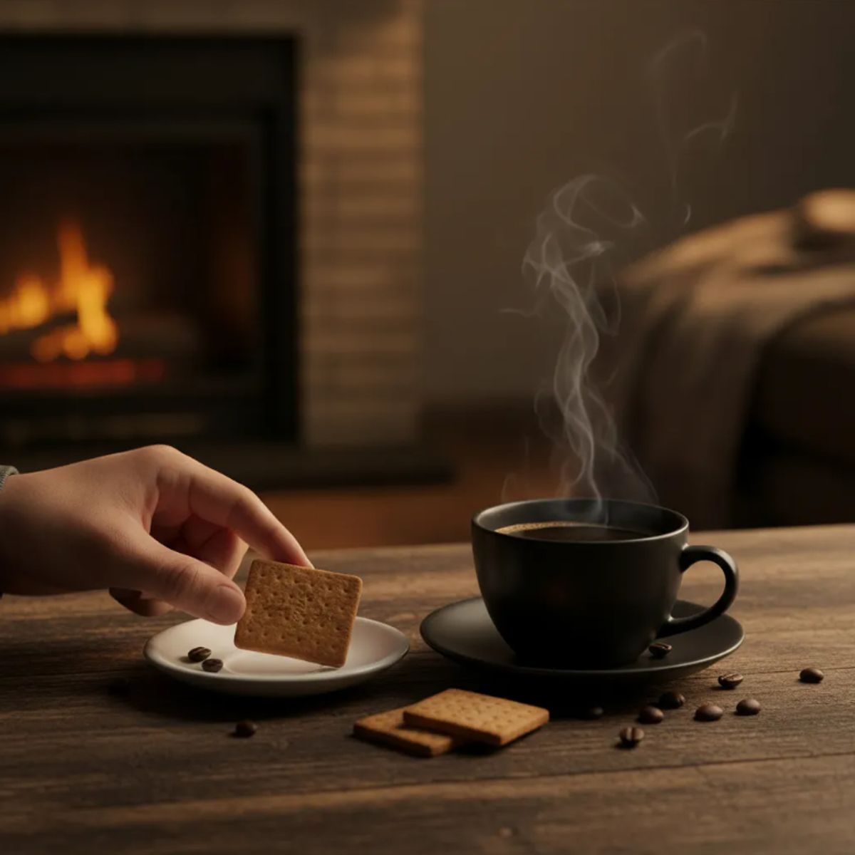 GARABATOS - Coffee Joy Galletas de Café 90 g Pack X 7 Uds