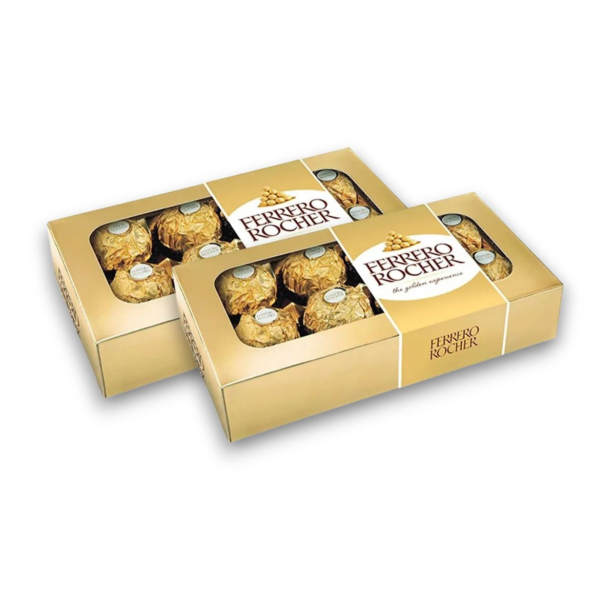 FERRERO ROCHER - Bombón Ferrero Rocher Estuche 2 Pack X 8 Uds
