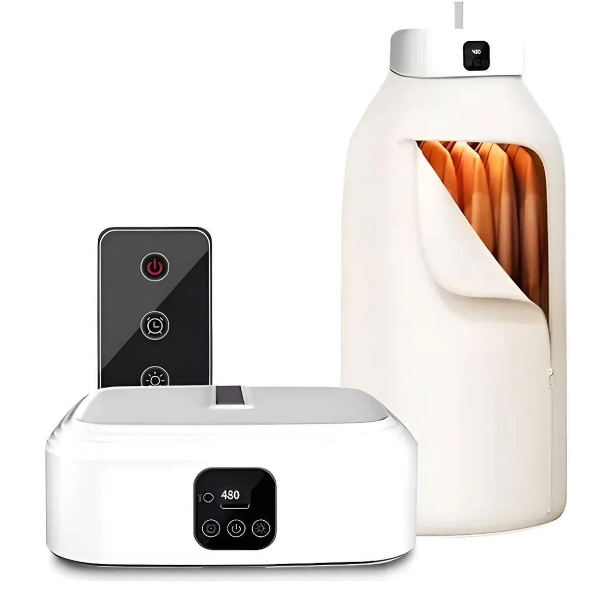 GENERAL - Secador De Ropa Portátil Plegable Eléctrica Control Remoto BJ-002