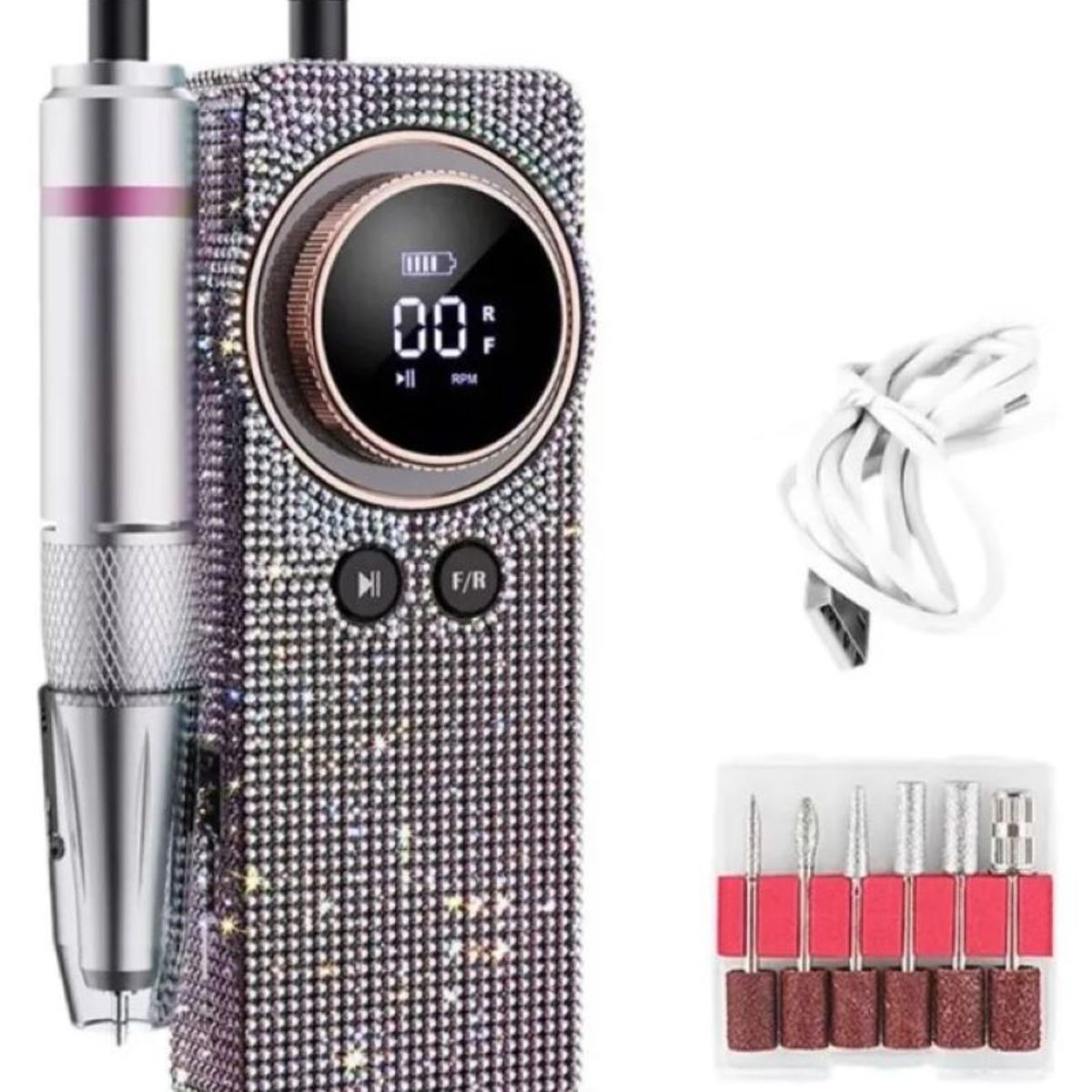 ZHOPI CO - Pulidor De Uñas Profesional Inalambrico Portatil M215