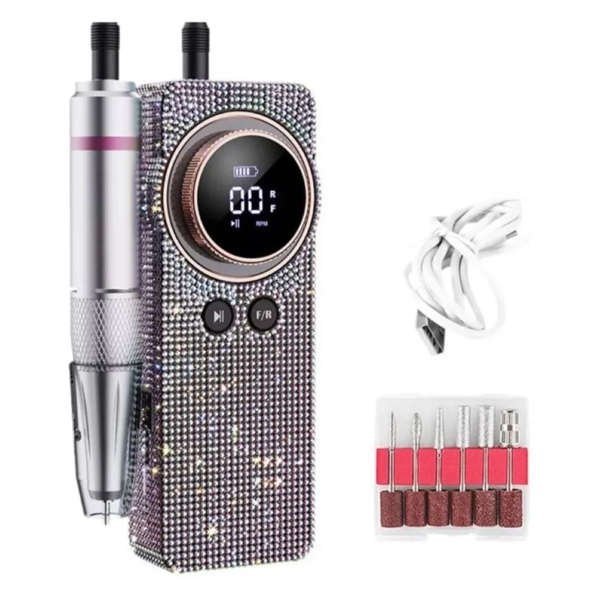 ZHOPI CO - Pulidor De Uñas Profesional Inalambrico Portatil M215