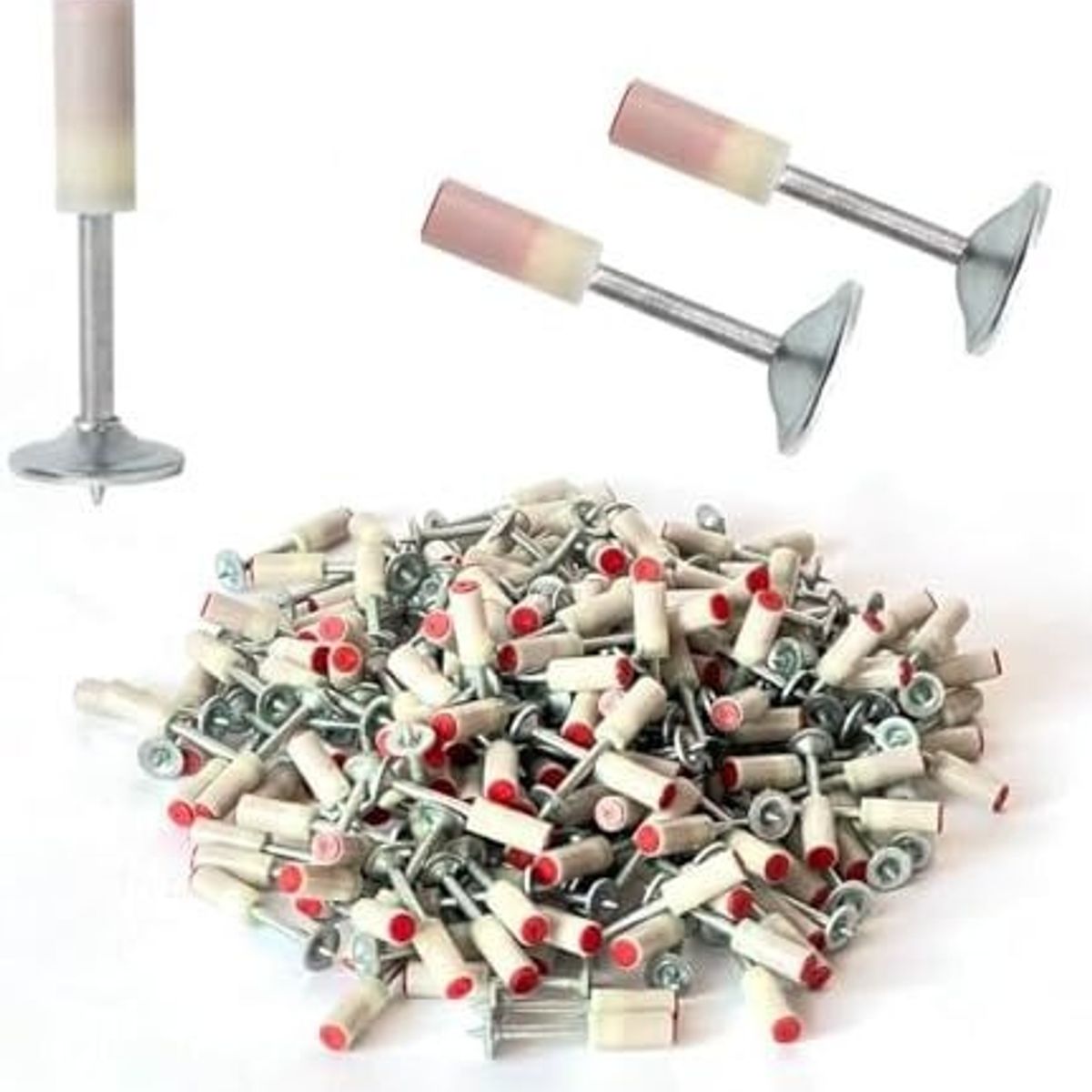 PROTOOL - Perno Fulminante Mini 25mm Pistola Fijación 250 Unidades
