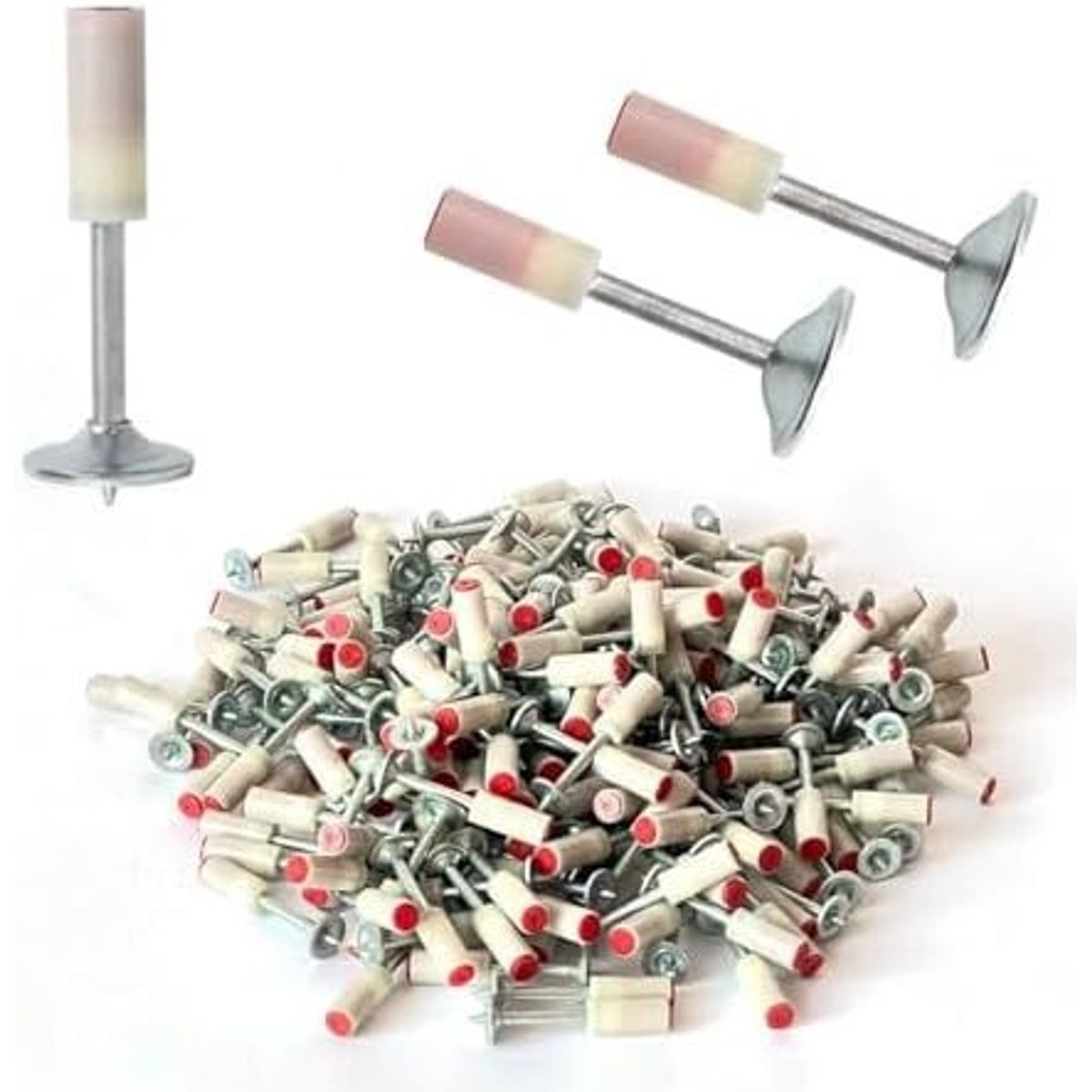 PROTOOL - Perno Fulminante Mini 25mm Pistola Fijación 250 Unidades