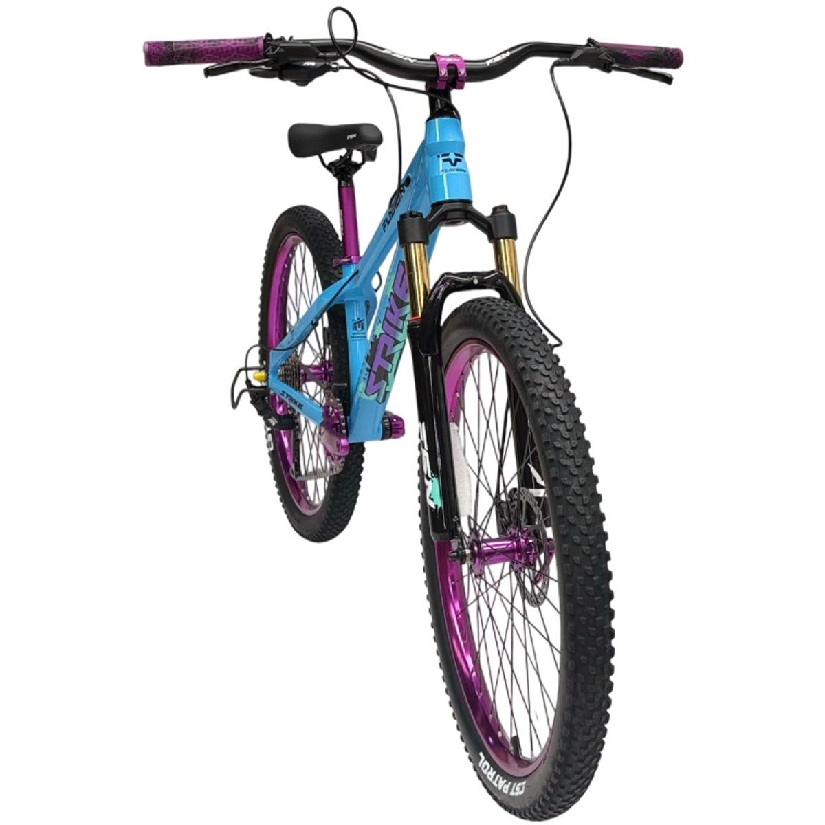 FUSION - Bicicleta Stunt Fusion Strike Rin 26 Aluminio 9V Freno Disco Hidraulico