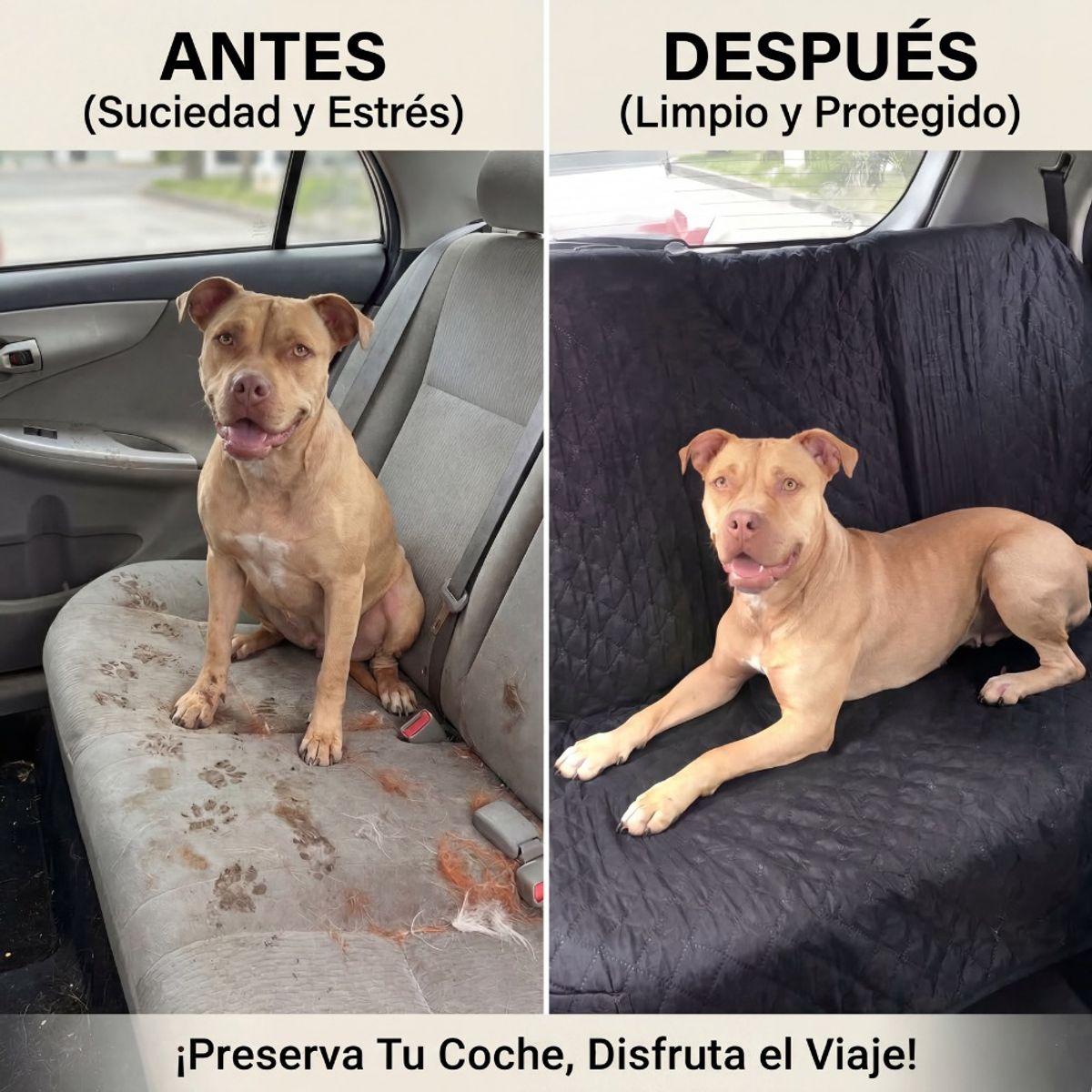 TELEVENTAS COM - Protector Silla Carro Para Perros