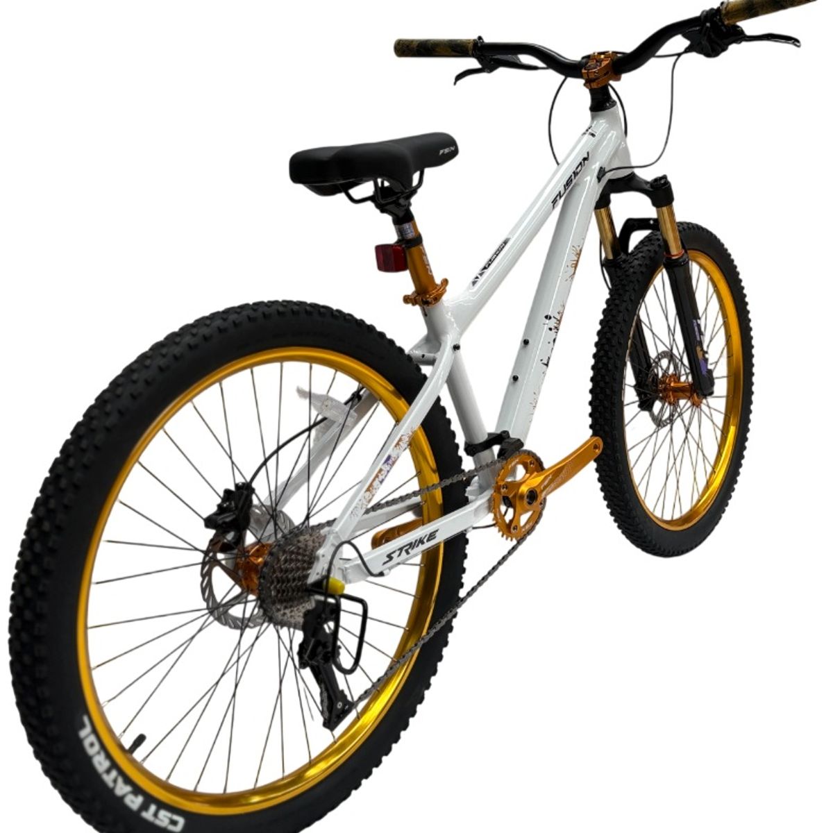 FUSION - Bicicleta Stunt Fusion Strike Rin 26 Aluminio 9V Freno Disco Hidraulico