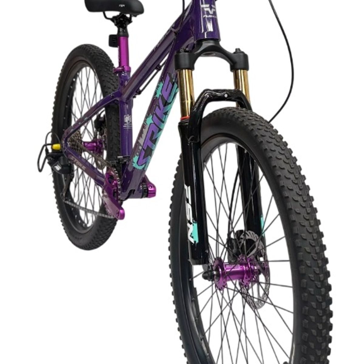FUSION - Bicicleta Stunt Fusion Strike Rin 26 Aluminio 9V Freno Disco Hidraulico