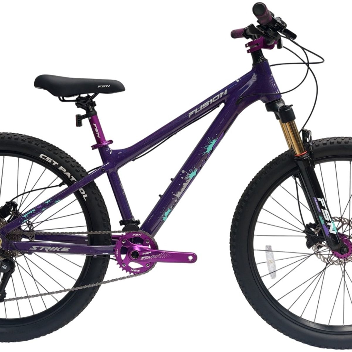 FUSION - Bicicleta Stunt Fusion Strike Rin 26 Aluminio 9V Freno Disco Hidraulico