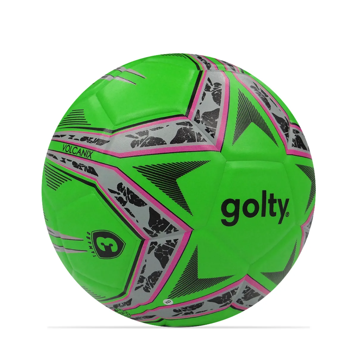 GOLTY - Balon Futbol Competencia Golty Volcanix No.3-Verde