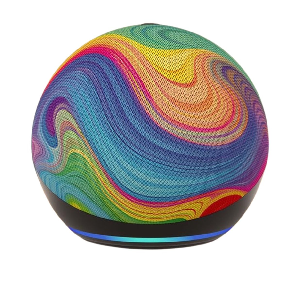 AMAZON - Echo Dot Kids 5ª generación  Diseñado para niños cuenta con control parental  Stardust  Rainbow Swirl