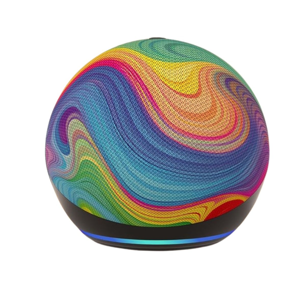 AMAZON - Echo Dot Kids 5ª generación  Diseñado para niños cuenta con control parental  Stardust  Rainbow Swirl