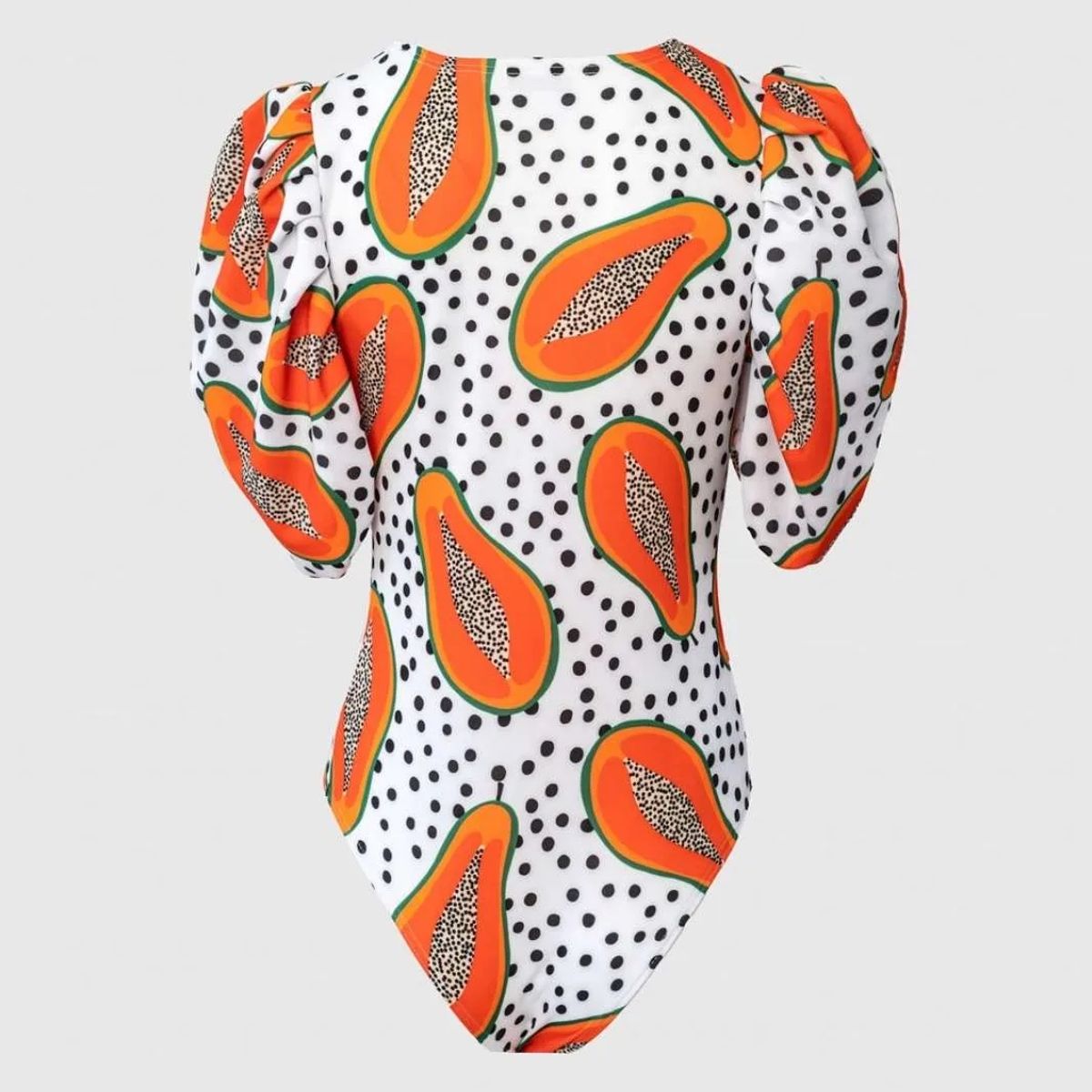 PINEAPPLES DON'T HAVE SLEEVES - Body Estampado de Papayas Pineapples