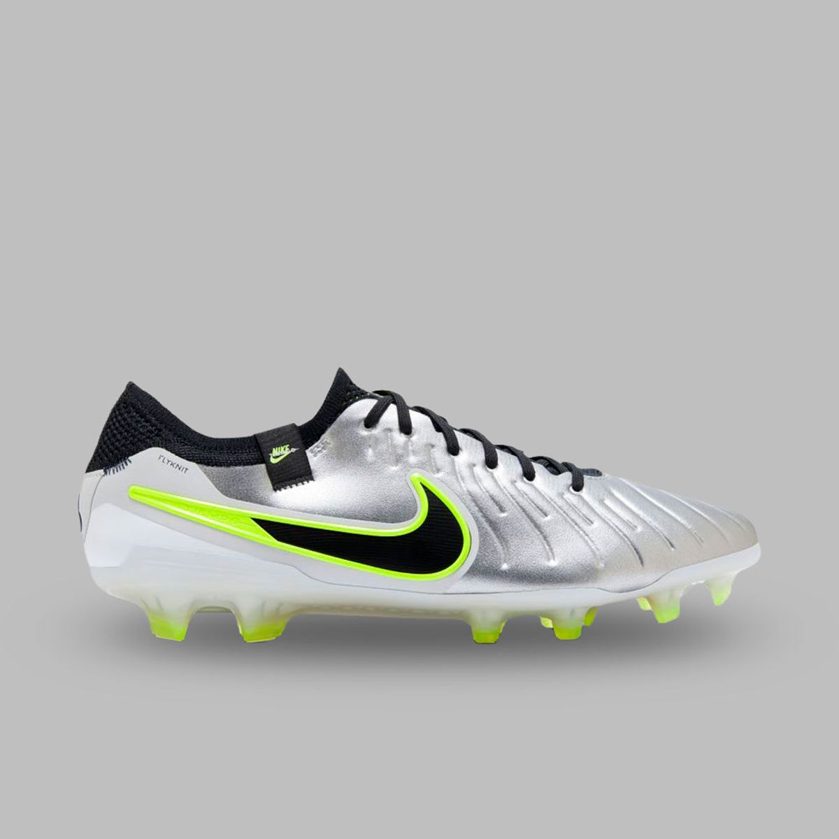 NIKE - Guayos Nike Hombre Legend 10 Elite FG - Plateado