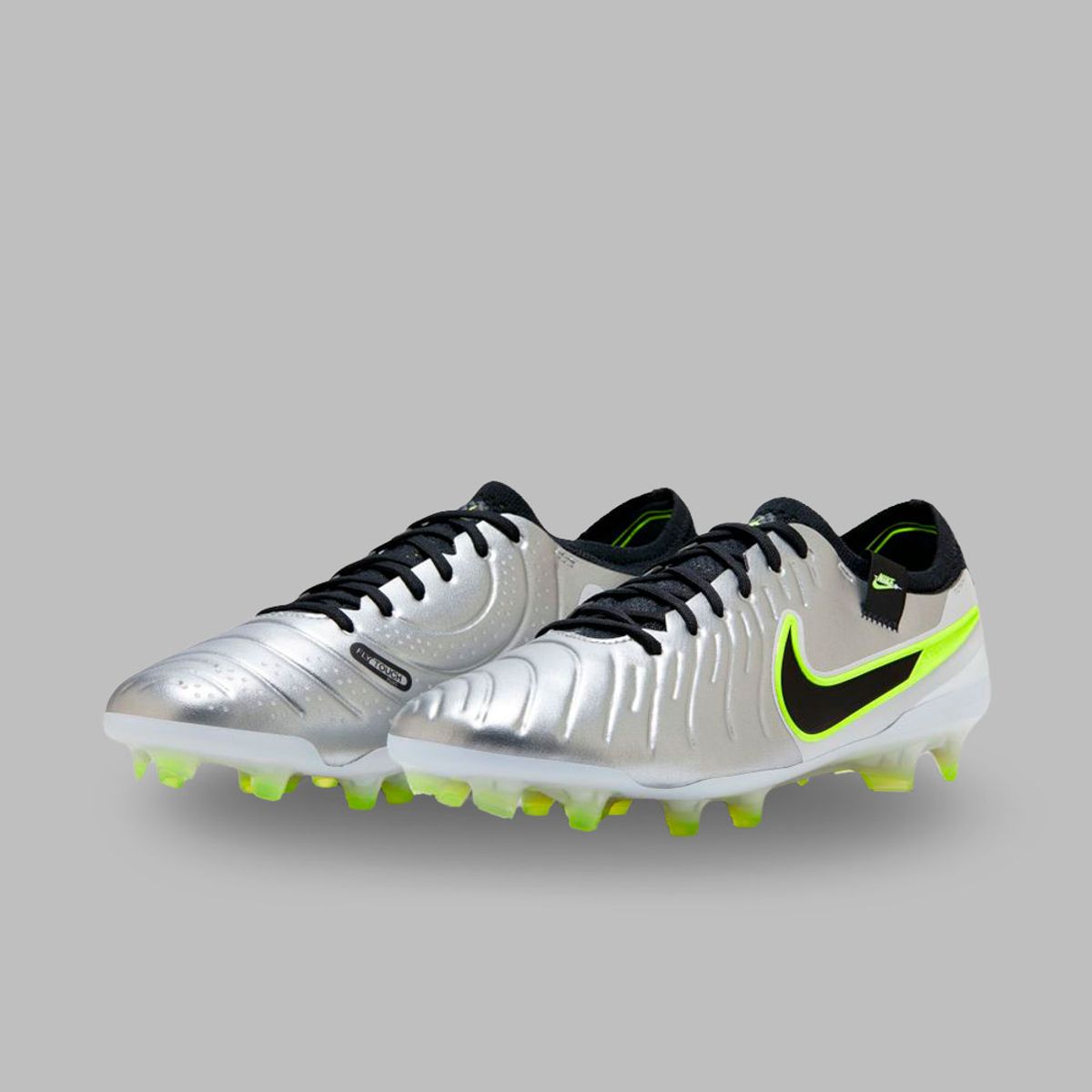 NIKE - Guayos Nike Hombre Legend 10 Elite FG - Plateado