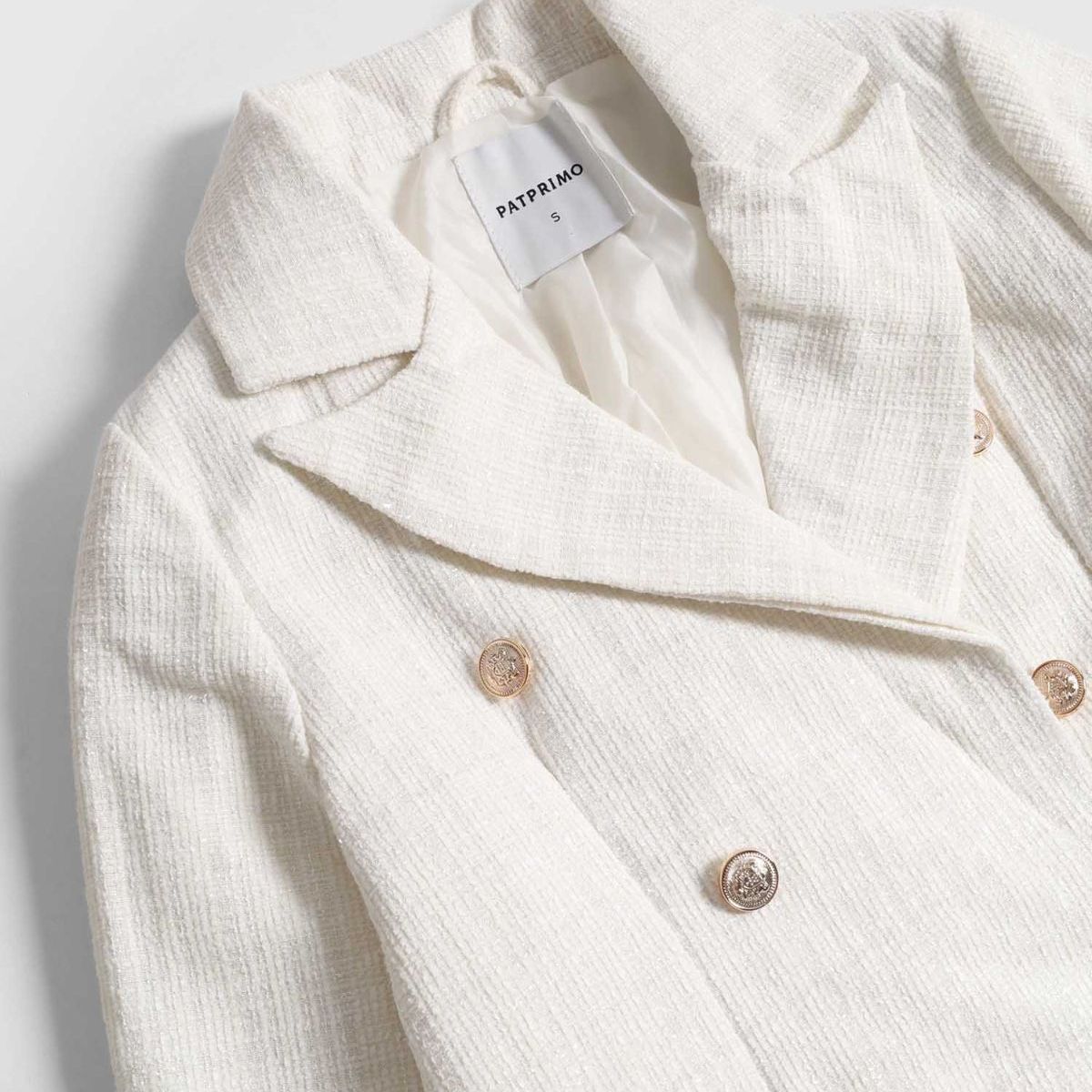 PATPRIMO - Blazer  Para Mujer  Color Blanco Marca Patprimo #30400148