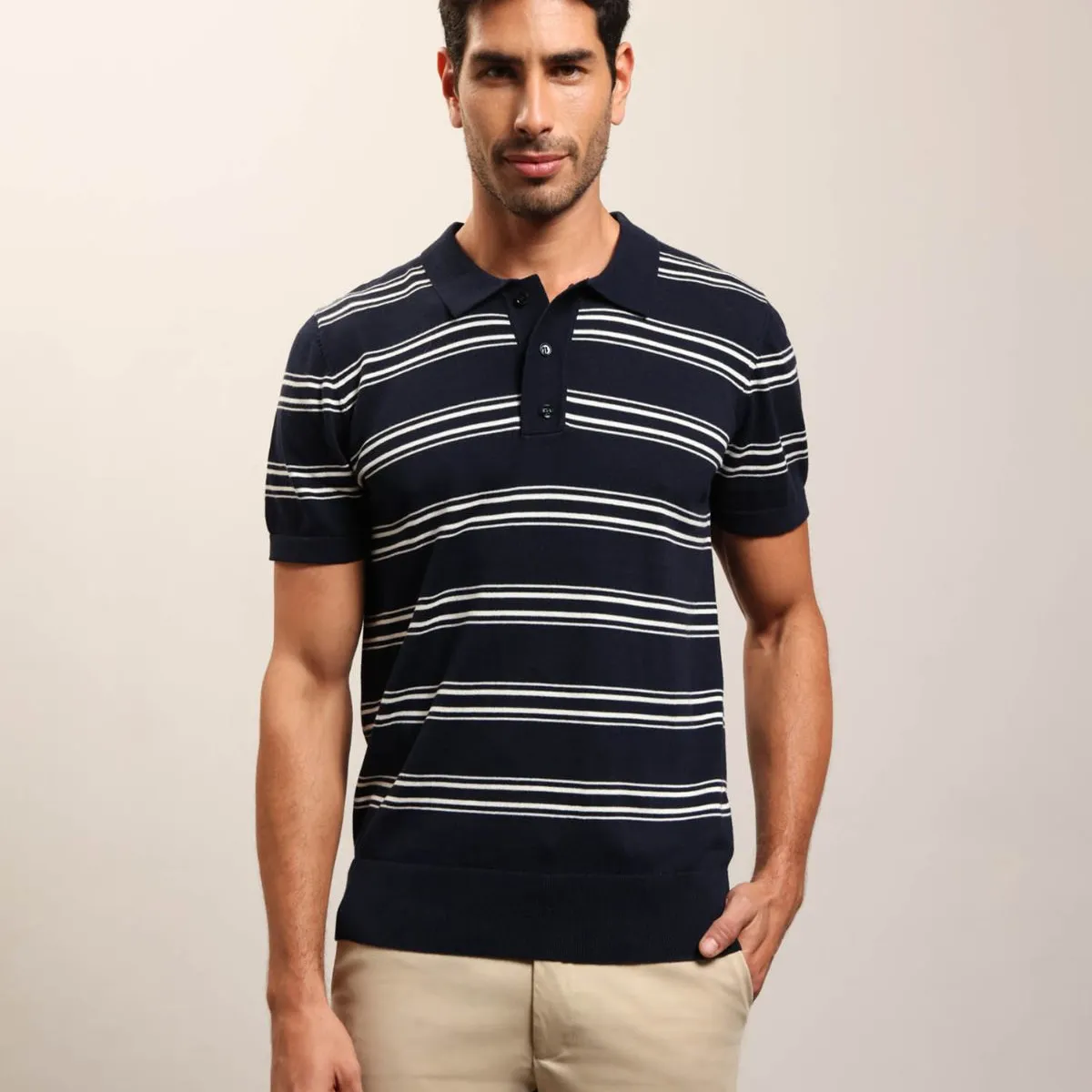PATPRIMO - Polo  Para Hombre Cuello Maquina Patprimo Azul #44112785