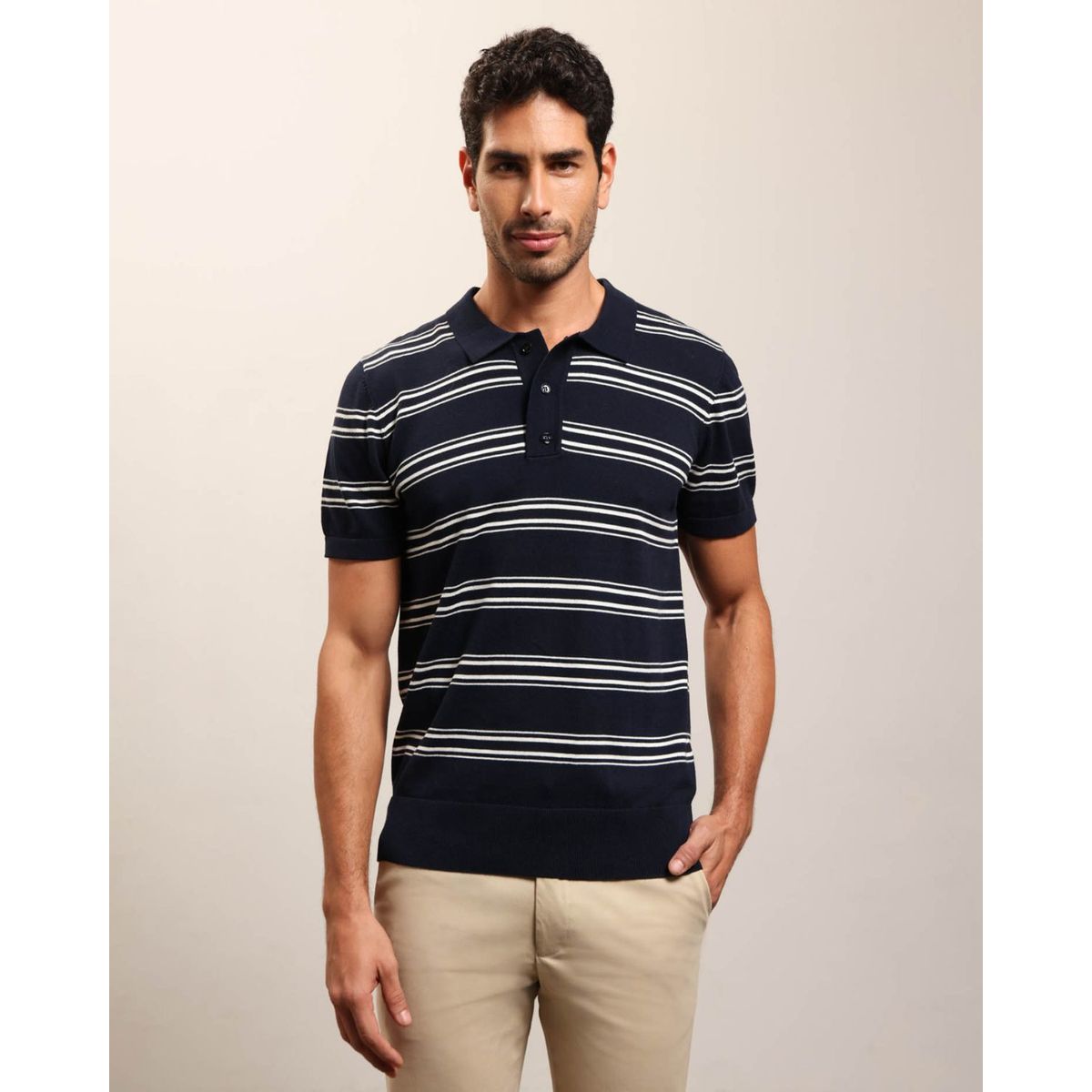 PATPRIMO - Polo  Para Hombre Cuello Maquina Patprimo Azul #44112785