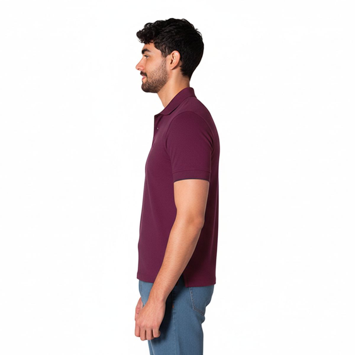 LEC LEE - Camiseta Polo para Hombre Lec Lee Rojo