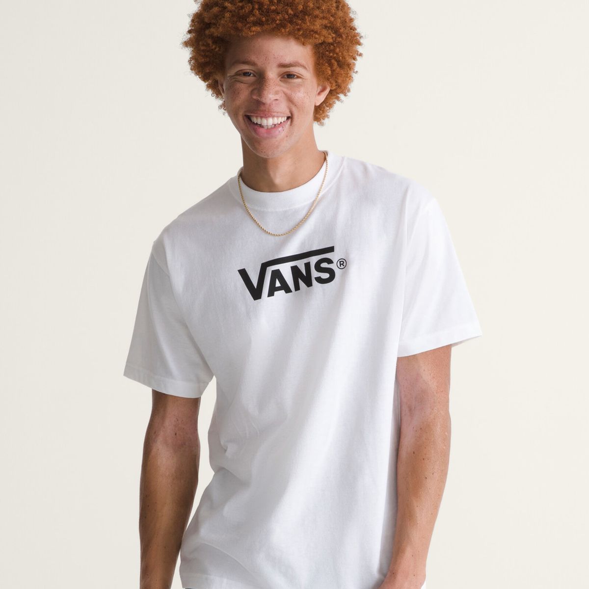VANS - Camiseta Hombre VANS NEW VANS CLASSIC SS Blanco VANS