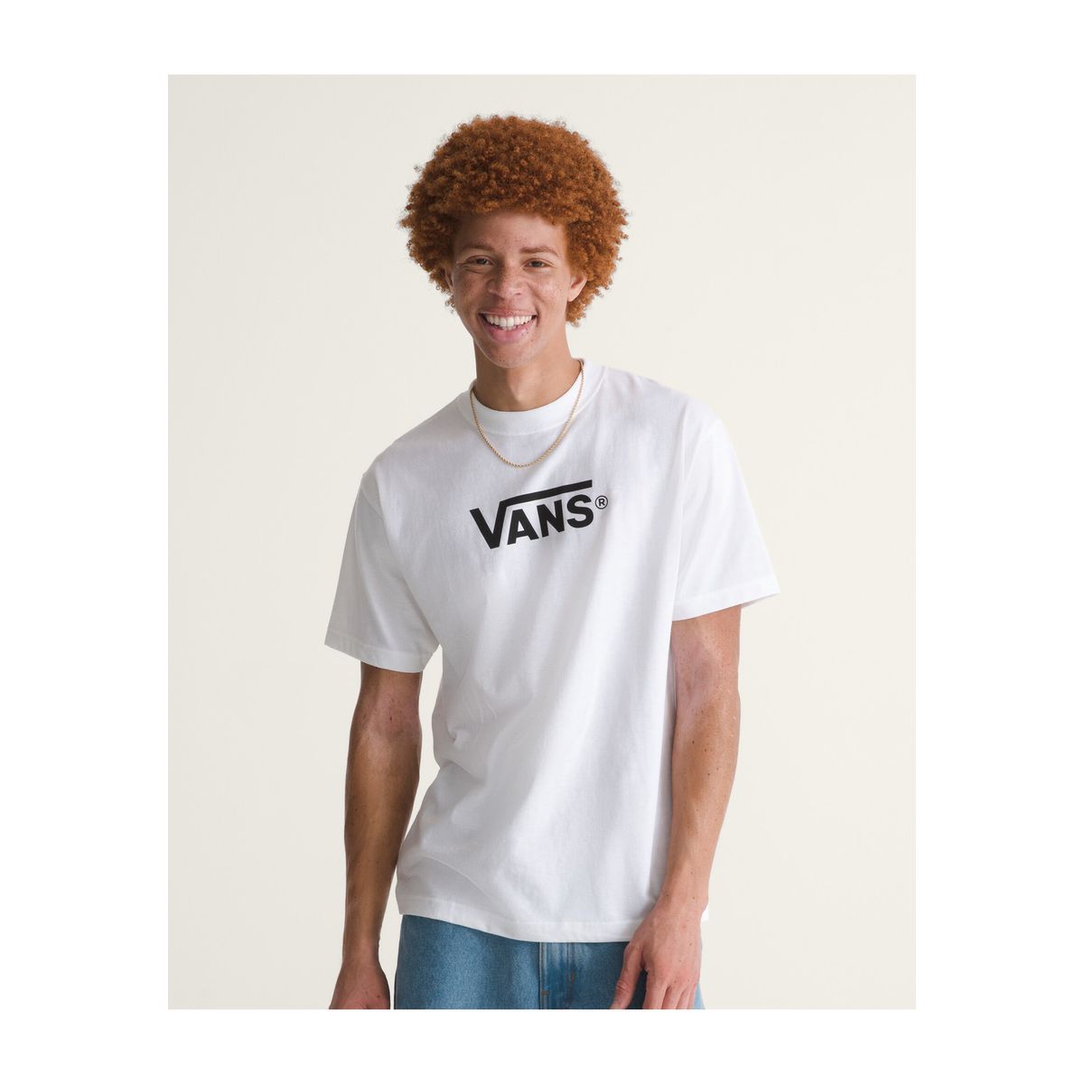 VANS - Camiseta Hombre VANS NEW VANS CLASSIC SS Blanco VANS