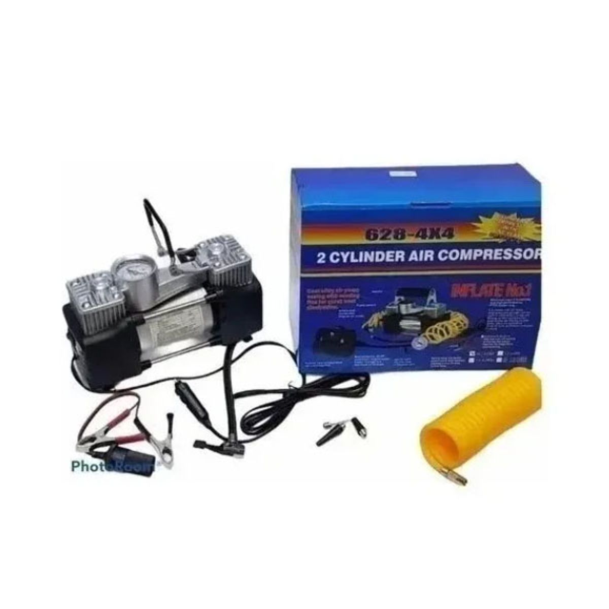 GENERICO - Compresor de Aire Batería Portátil Camel 628-4x4 100mL 0245hp