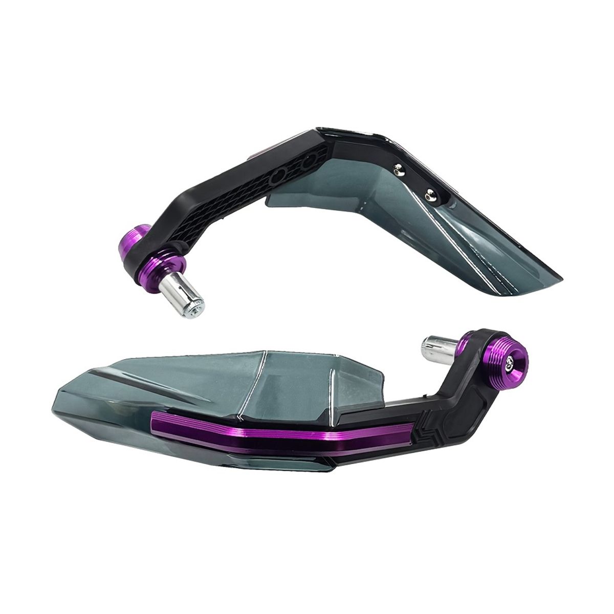 GENERICO - Corta Vientos Hand saver de lujo para moto Universal