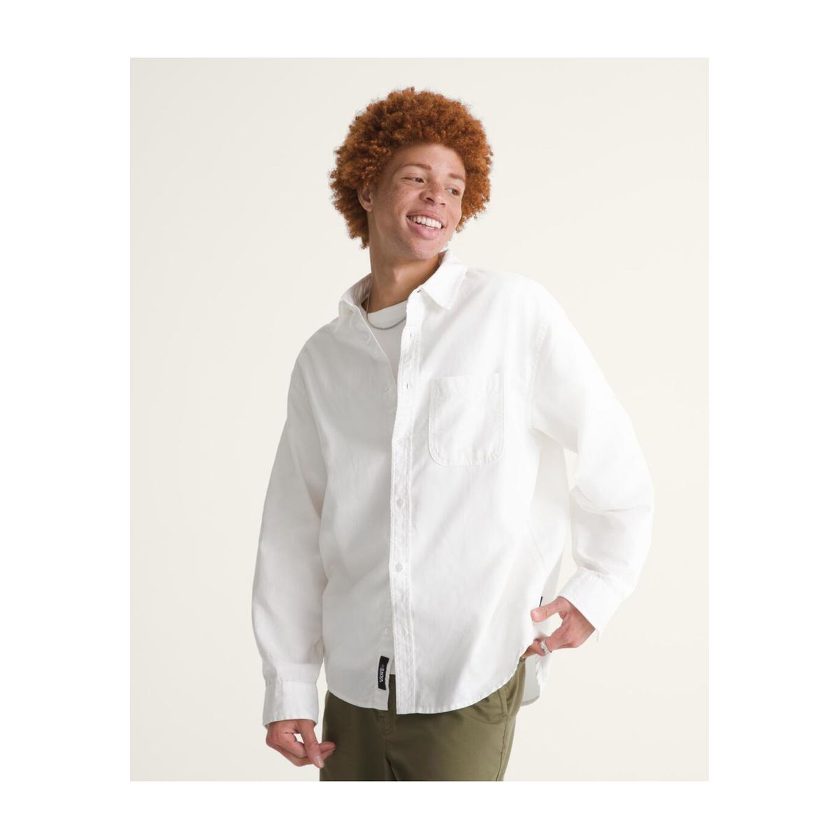 VANS - Camisa Hombre VANS LAWSON SOLID OXFORD Blanco VANS