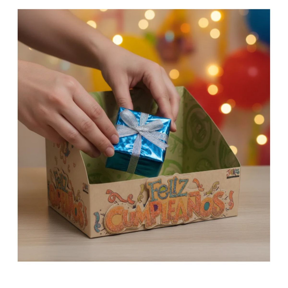 GENERICO - Caja De Regalo Tipo Ancheta Mediana  Pack X6