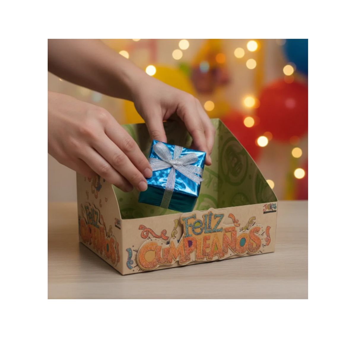 GENERICO - Caja De Regalo Tipo Ancheta Mediana  Pack X6