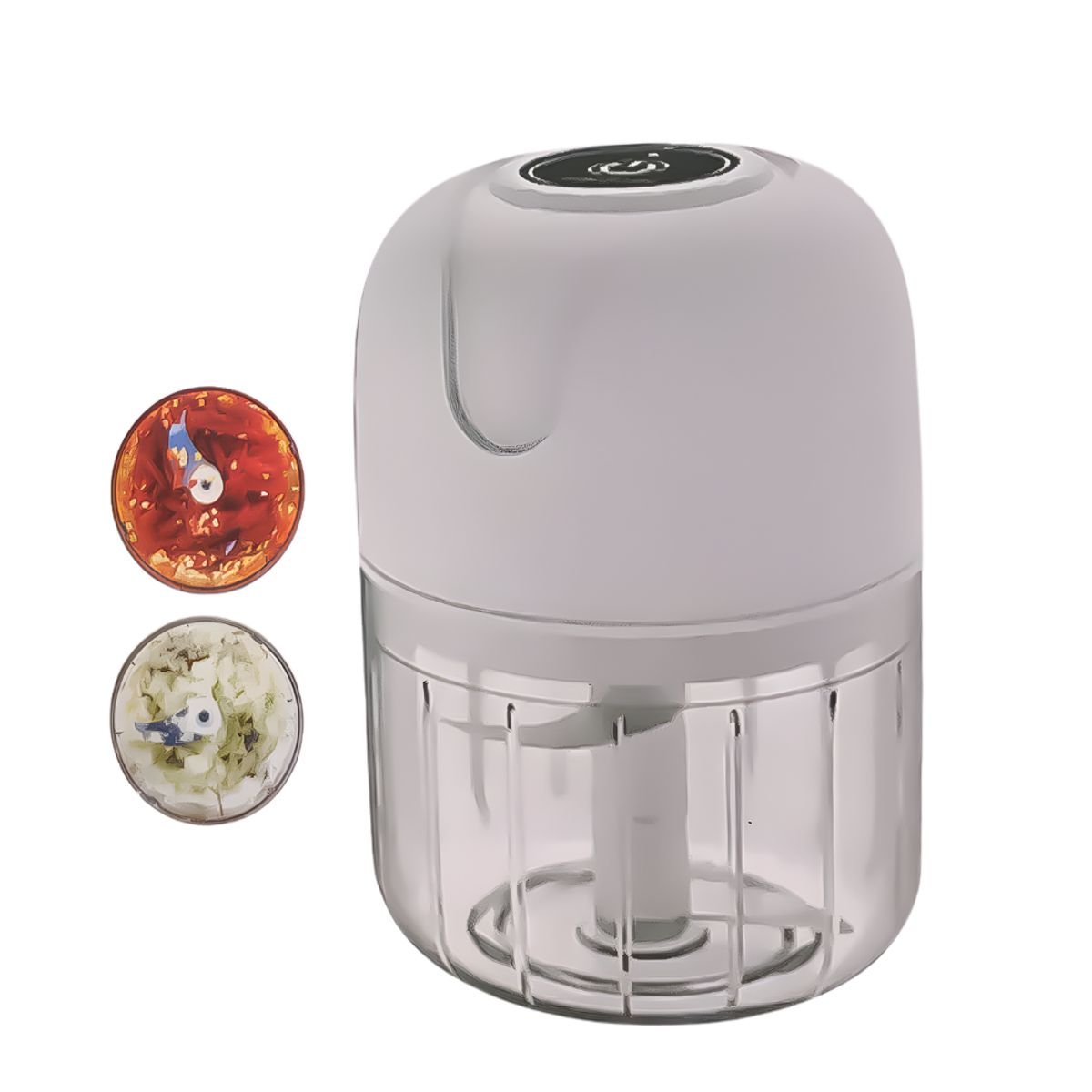 GENERICO - Mini Procesador Alimentos Picatodo Electrico Portatil 250ML