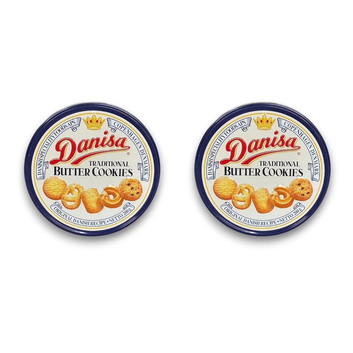 DANISA - Galletas De Mantequilla Danesas Danisa 2 Pack 200gr Lata