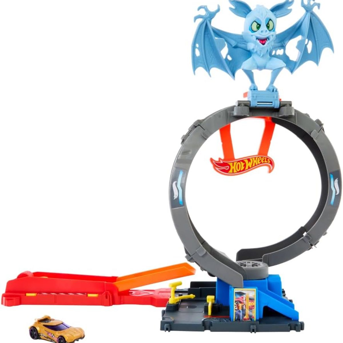 HOT WHEELS - Pista De Juguete Hot Wheels City Ataque De Murciélago