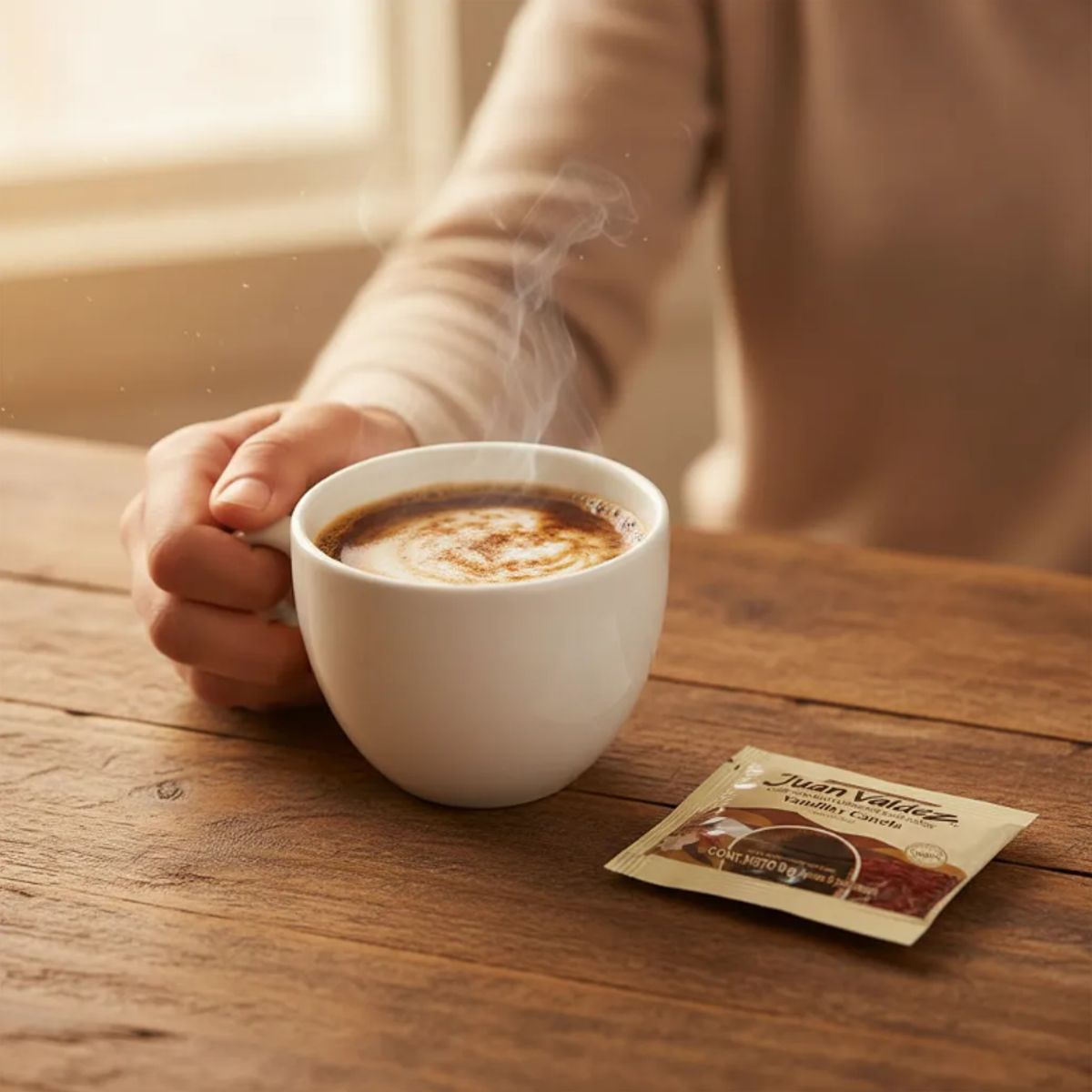 JUAN VALDEZ - Café Soluble Juan Valdez Vainilla Canela 2 Pack X10Uds