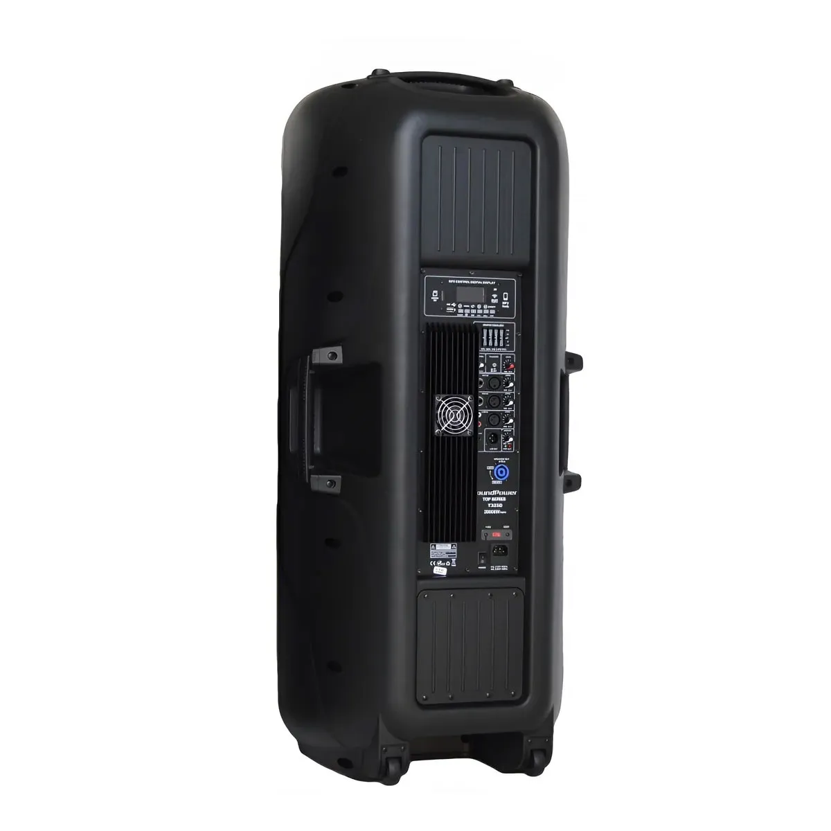 GENERICO - Cabina Parlante Activa Guddi 15 Pulgadas Doble 8000W 2 Vías Negro Gd-81815