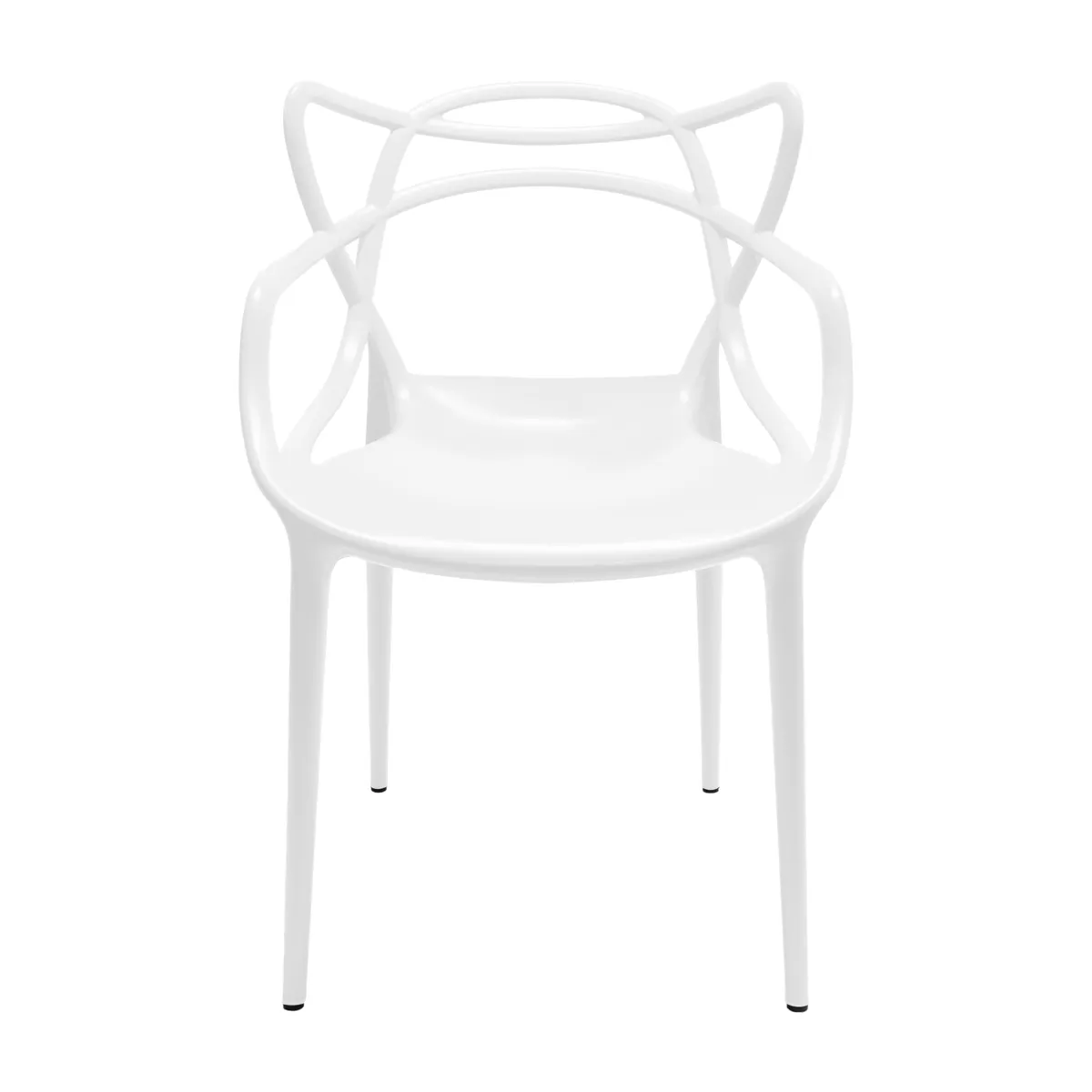 BOXBIT - Silla Exterior Solna Brillante Blanca