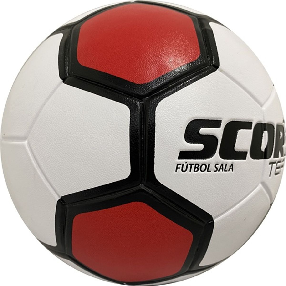 GOLTY - Balón De Fútbol Sala Score By Golty Team Laminado Rojo