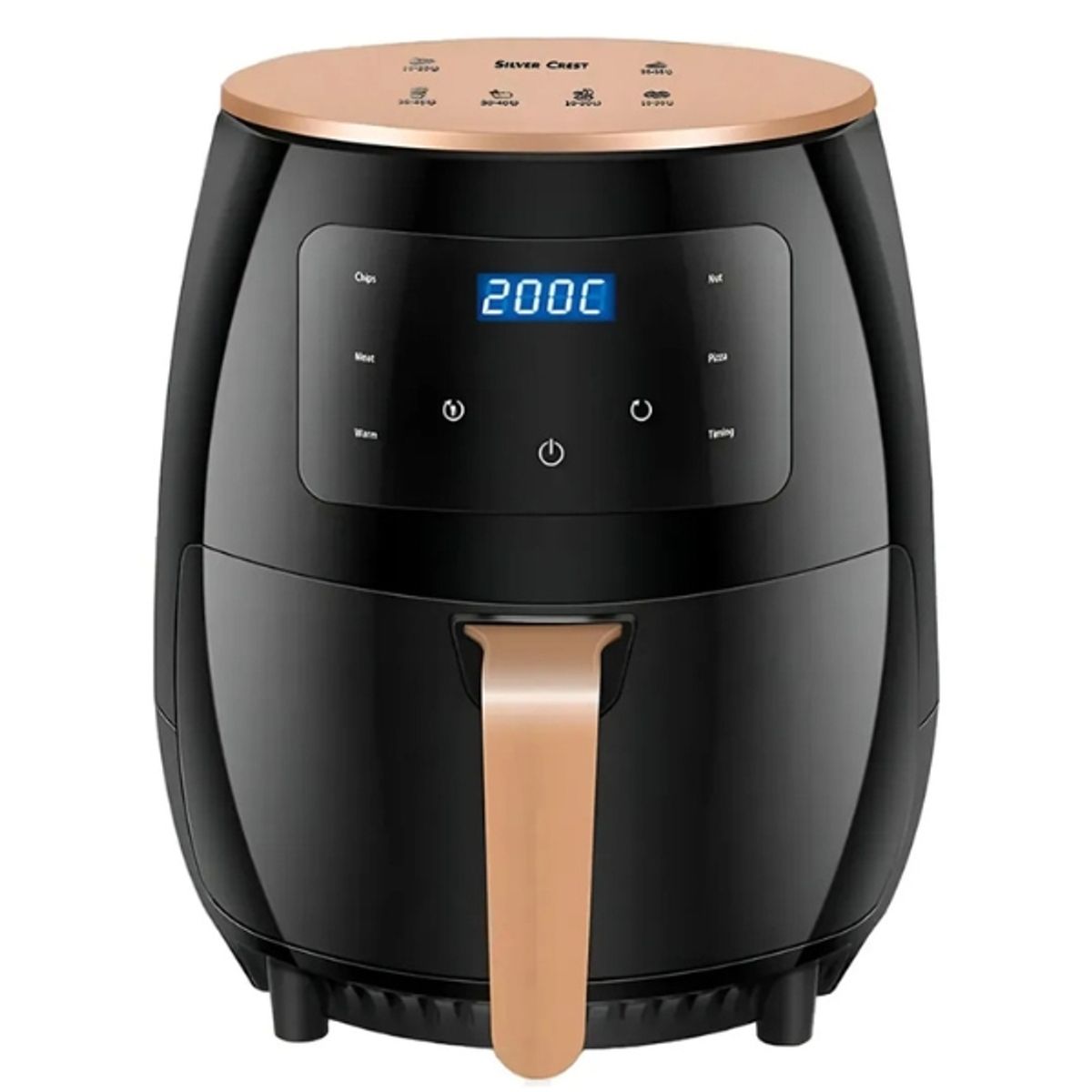 GENERICO - Freidora De Aire 6litros 1400w Pantalla Táctil Digital