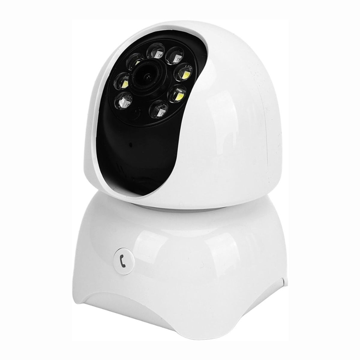 GENERICO - Cámara De Seguridad Interior Robótica Wifi App 390Eyes