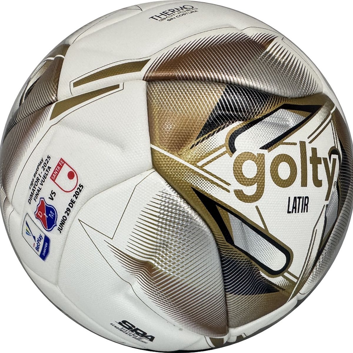 GOLTY - Balón De Fútbol Profesional Golty Latir #5 Edición  Final