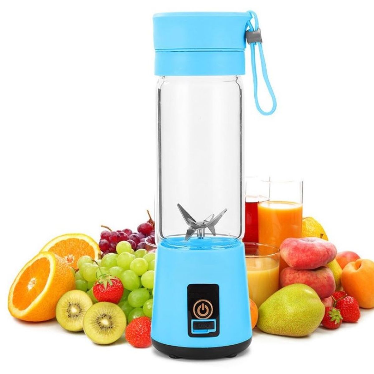 ZHOPI CO - Mini Licuadora Portatil Vaso Licuadora Batidora Recargable