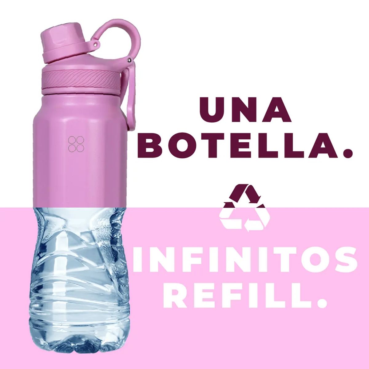 BUFFER FLASK - Termo Botella Agua Termica Acero Inoxidable Buffer Flask 1l