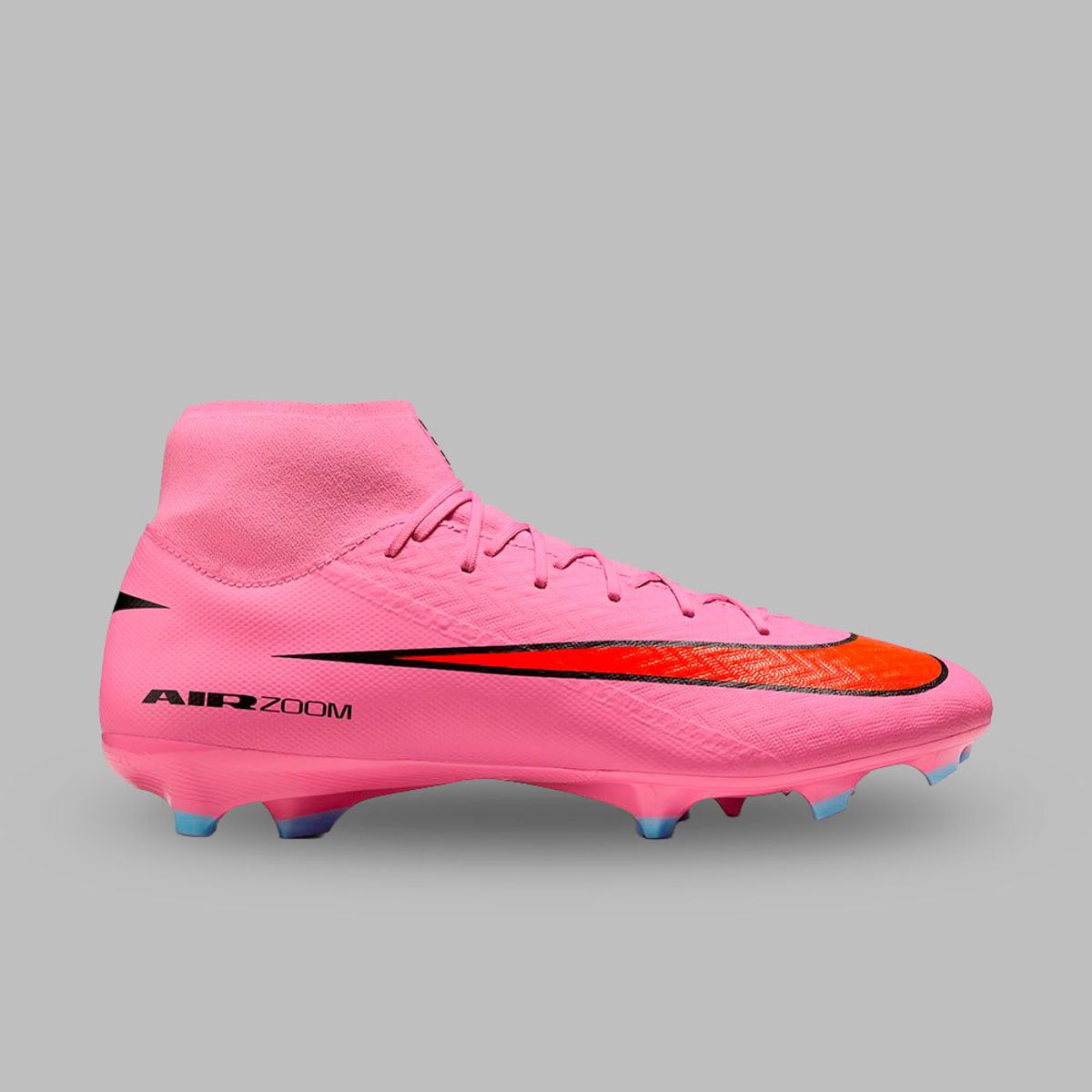 NIKE - Guayos Nike Hombre Mercurial Superfly 10 Academy MG - Rosado