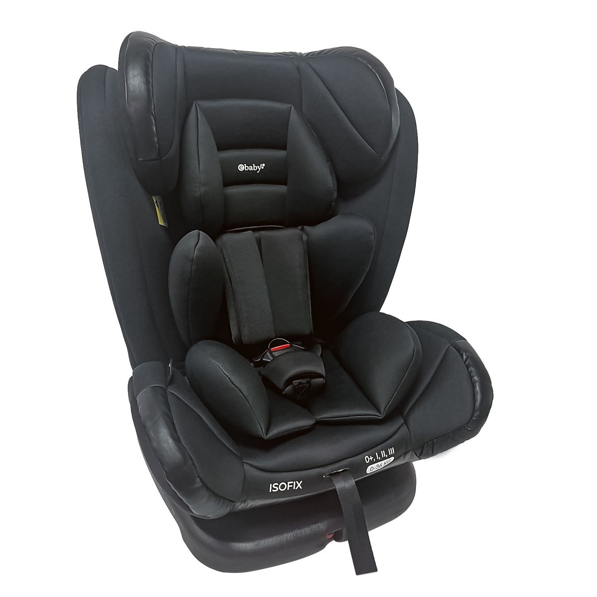 EBABY - SILLA DE AUTO CON SISTEMA ISOFIX  LEXA EB576 NEGRO