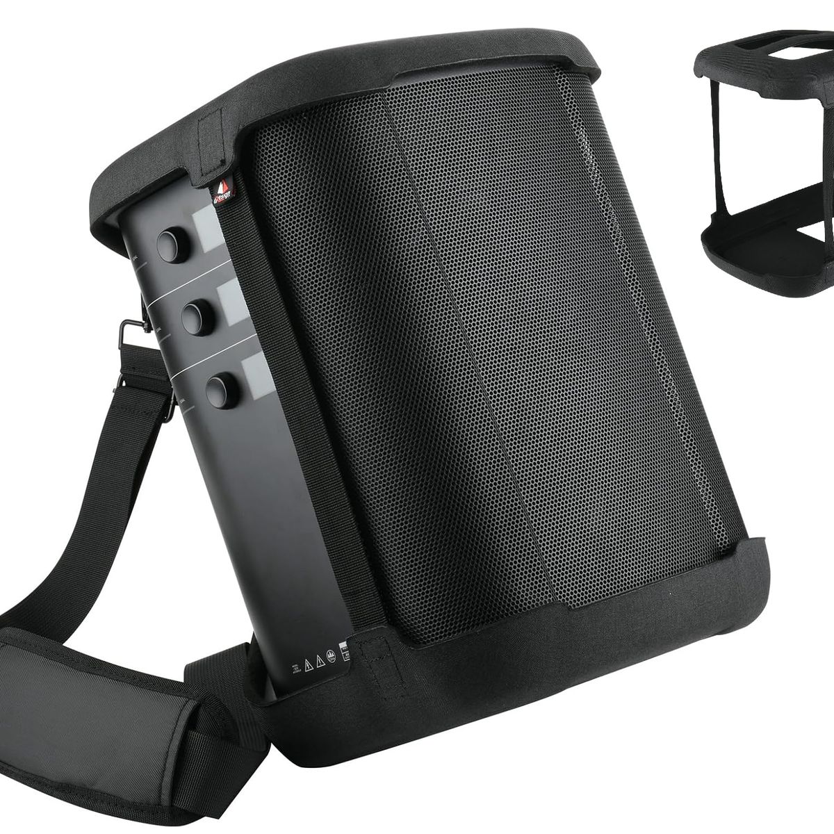 TX - Forro EVA Protector de Transporte para Parlante Bose S1 Pro+ con Correa de hombro